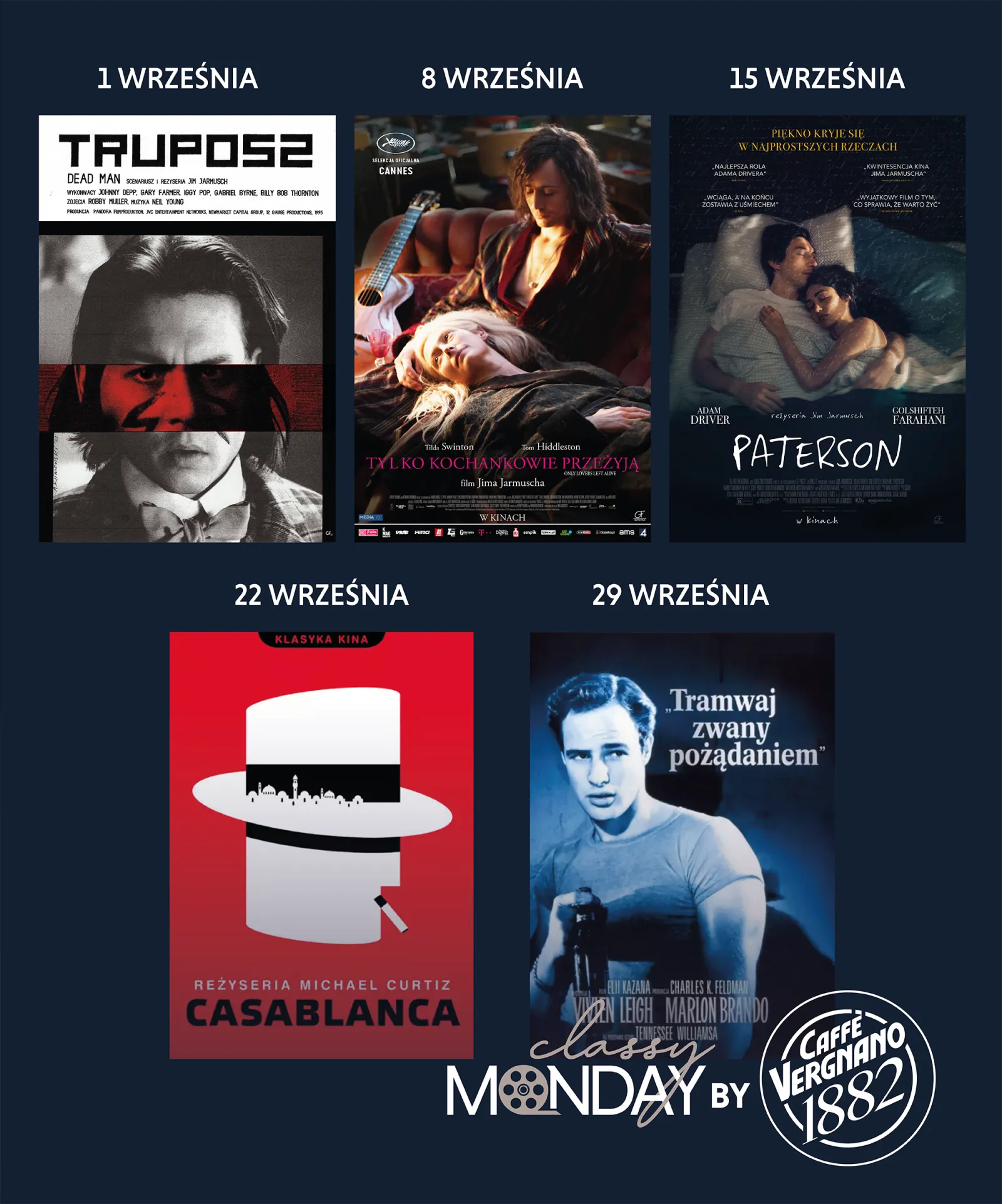 Wrzesień z klasyką – CLASSY MONDAY by Caffè Vergnano