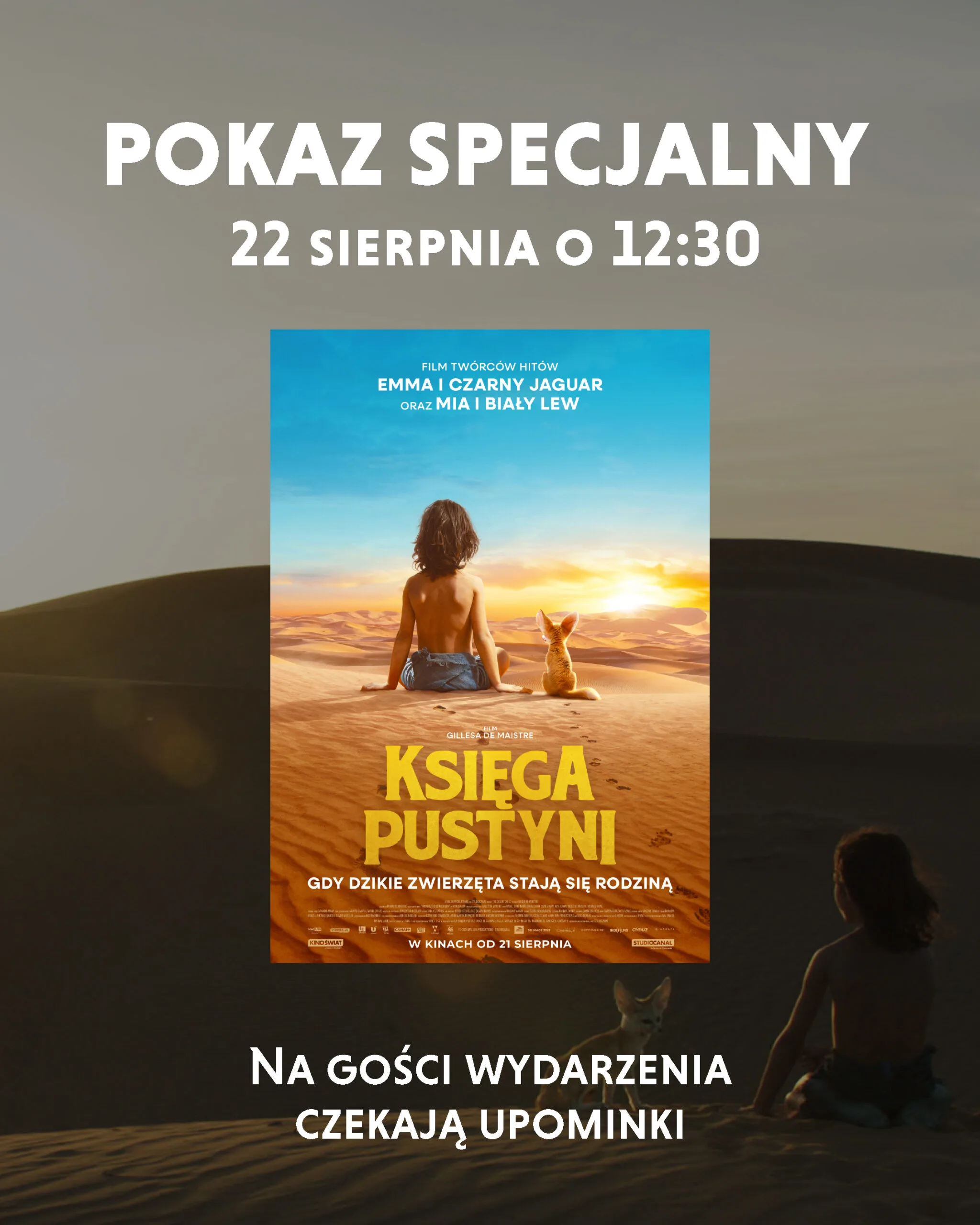 Pokaz specjalny filmu „Księga pustyni”