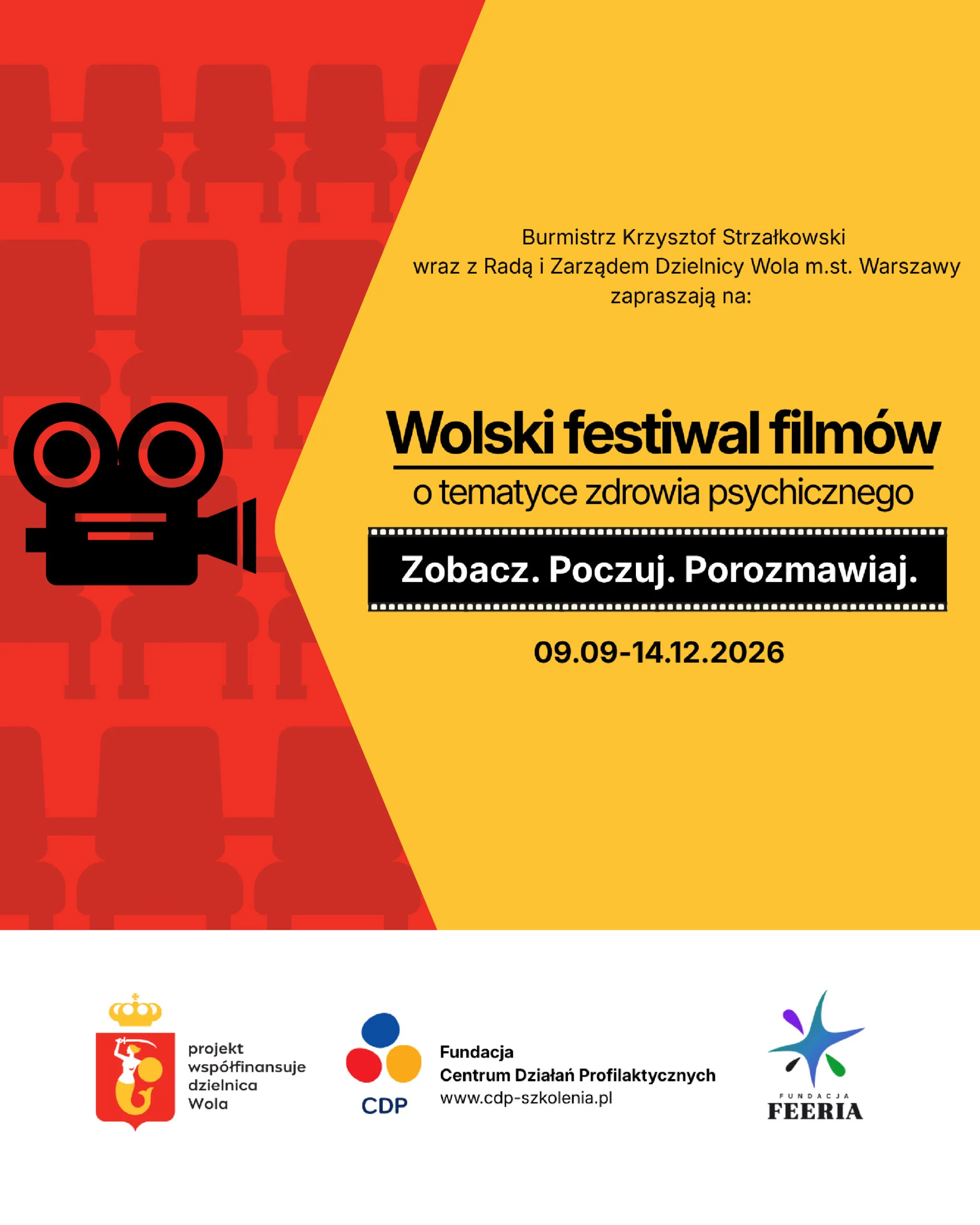 WOLSKI FESTIWAL FILMÓW o tematyce zdrowia psychicznego